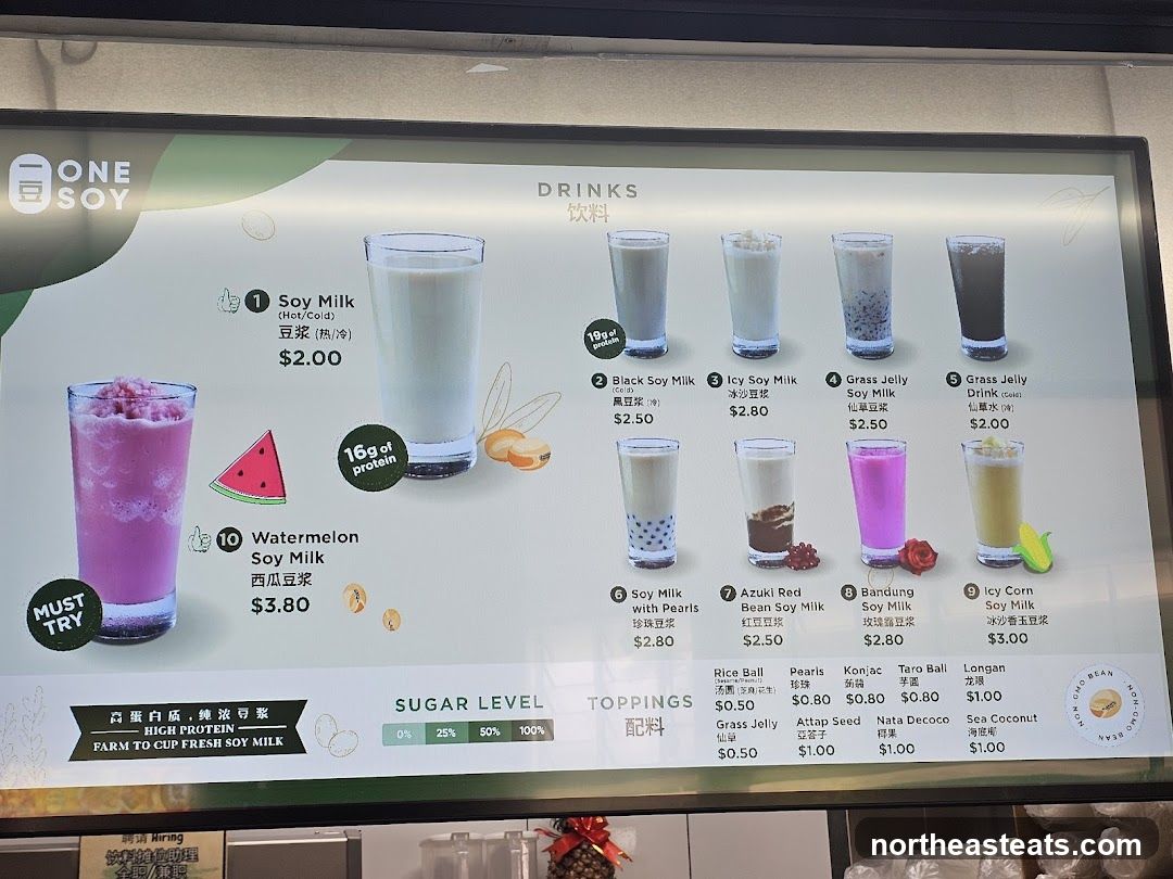 ONE SOY DRINKS