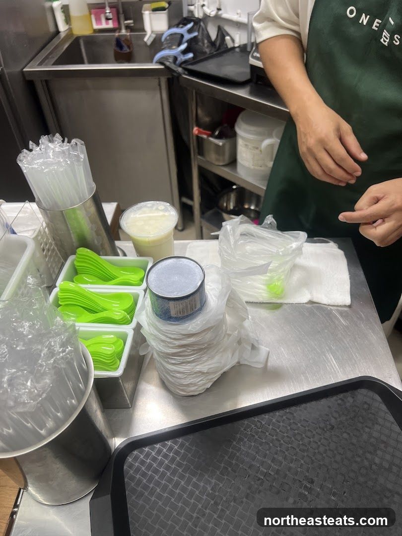 Food preparation area