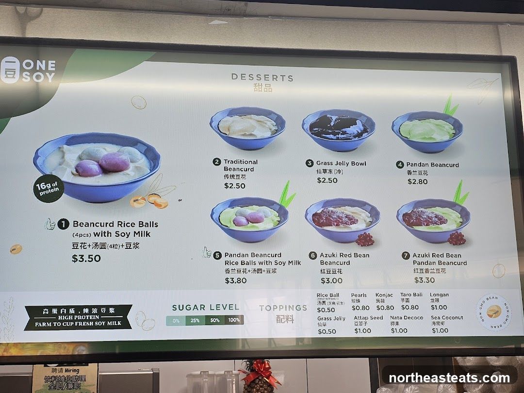 ONE SOY DESSERTS