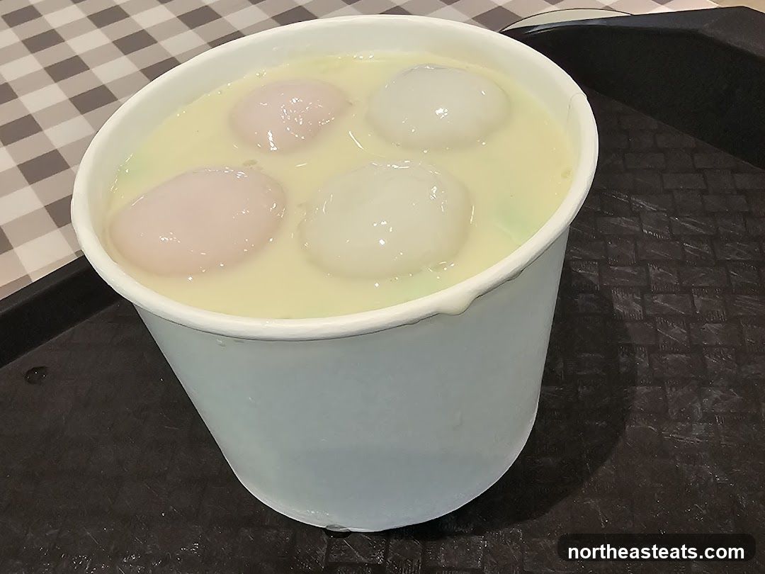 Dessert with Dumplings