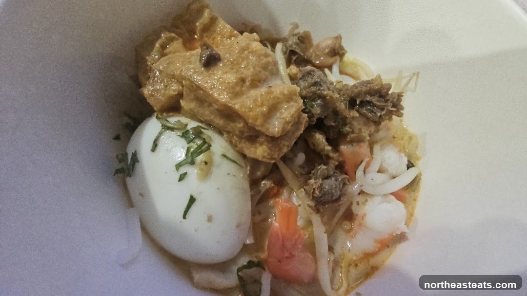 Laksa with Egg and Tofu