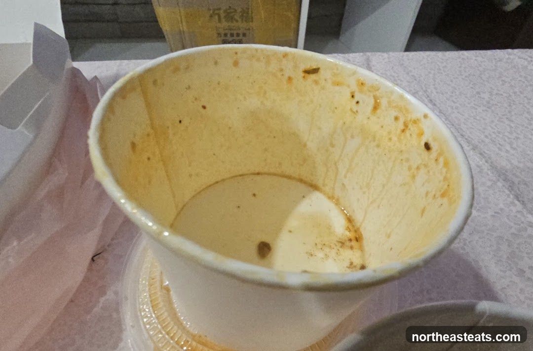 Empty Food Container