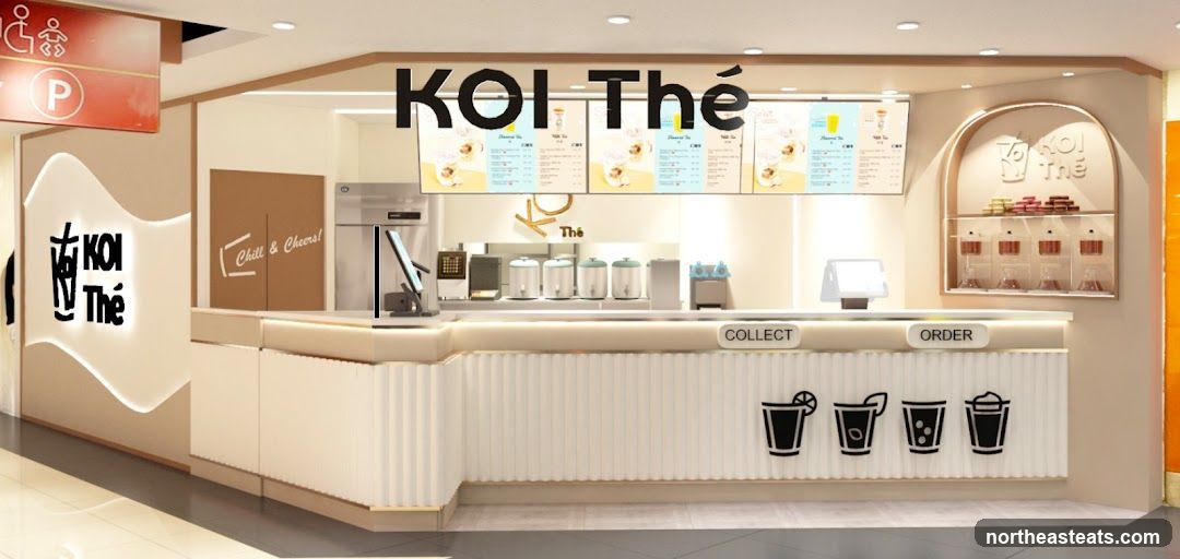 KOI Thé Bubble Tea Shop