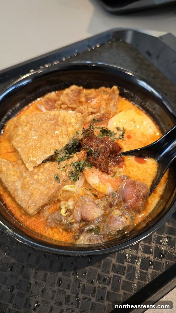Laksa with Shrimp and Tofu