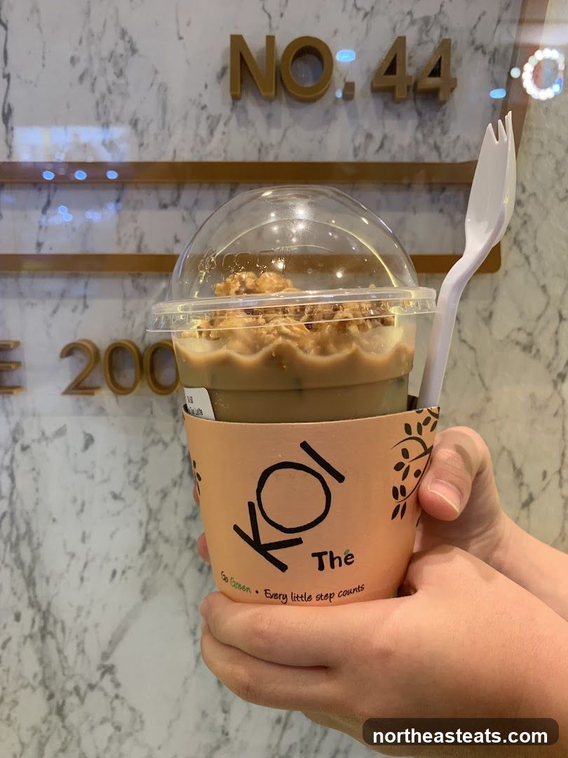 Iced Drink with Toppings