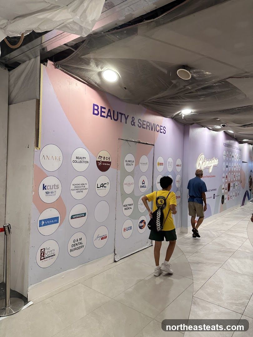 Beauty and Services Wall Display