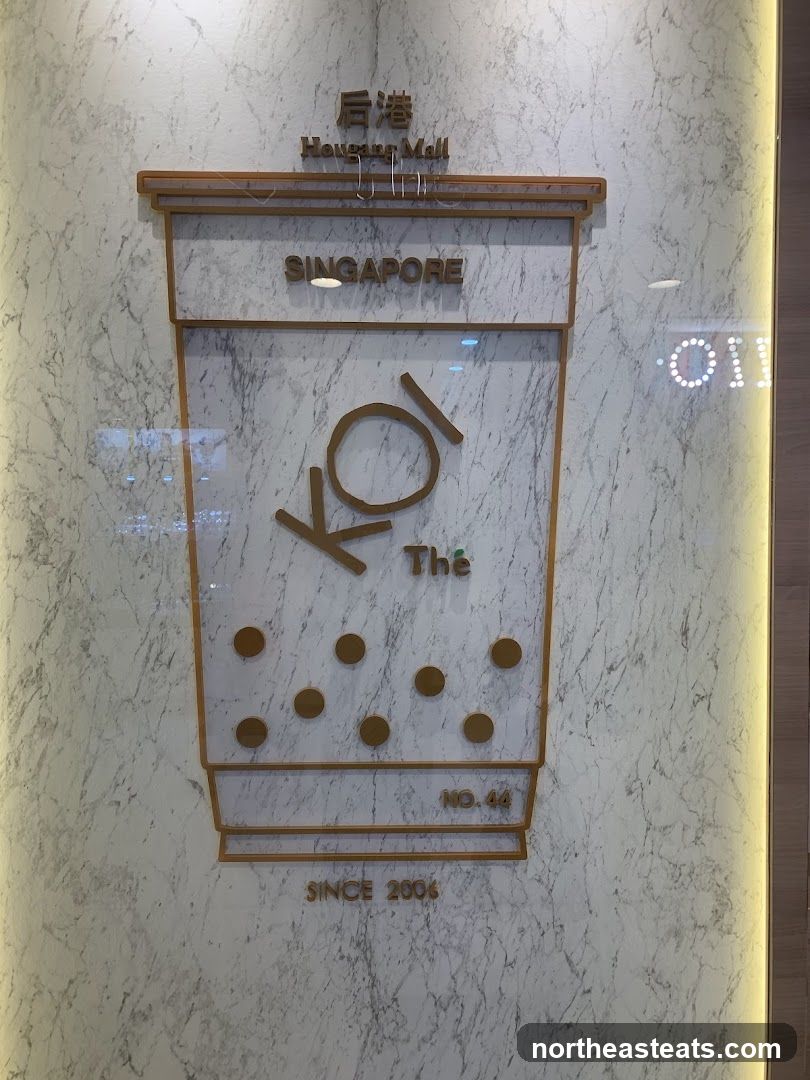 KOI The Singapore Sign