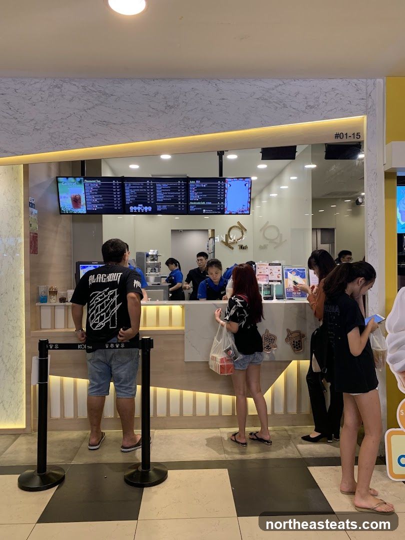 Bubble Tea Shop Counter