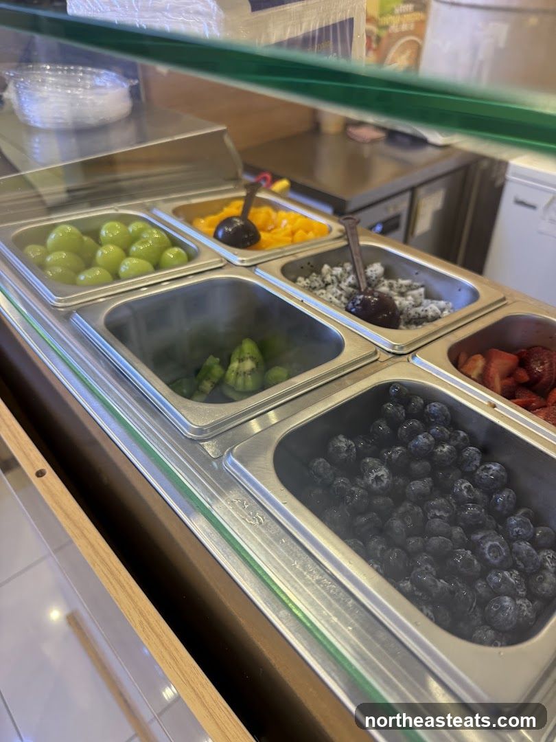 Fruit Toppings Display