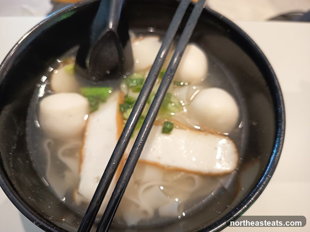 Fish Ball Noodle Soup