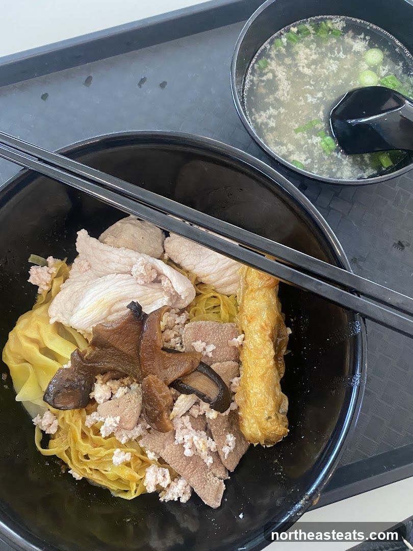 Noodles with Meat and Soup