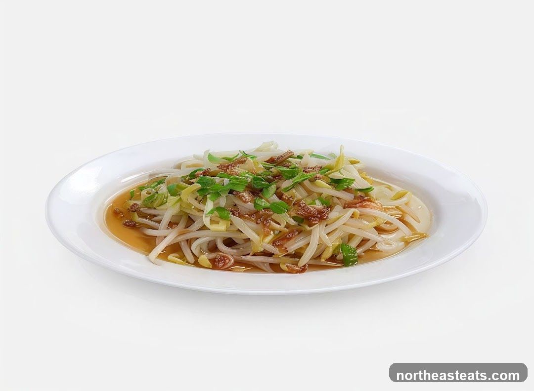 Bean Sprouts with Garlic