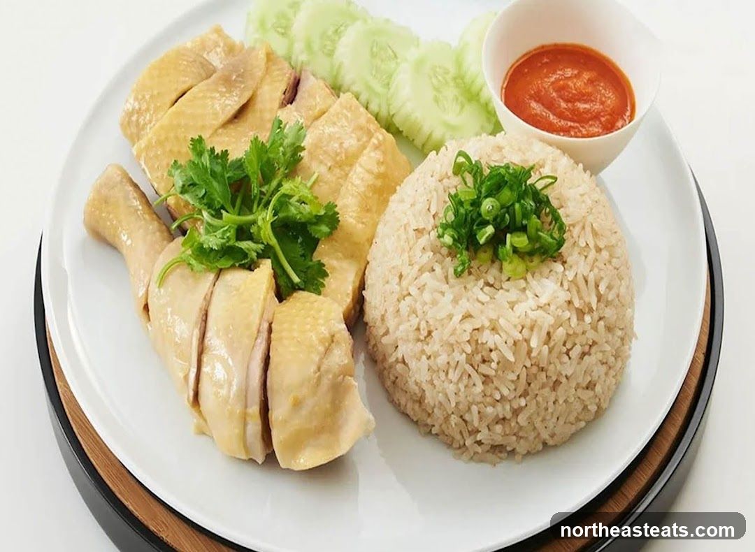 Hainanese Chicken Rice