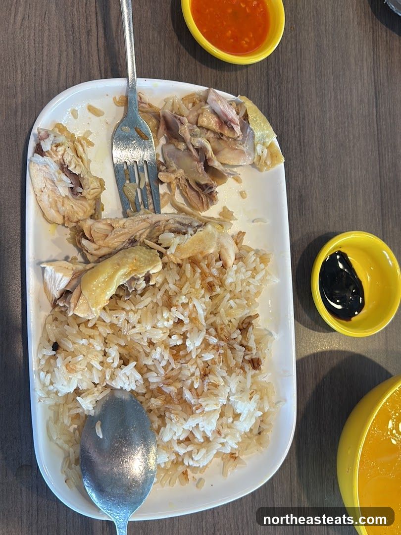Hainanese Chicken Rice