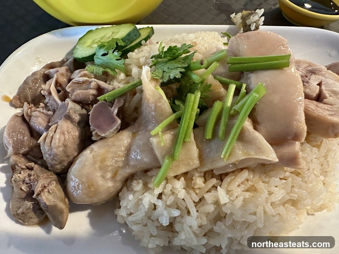Hainanese Chicken Rice