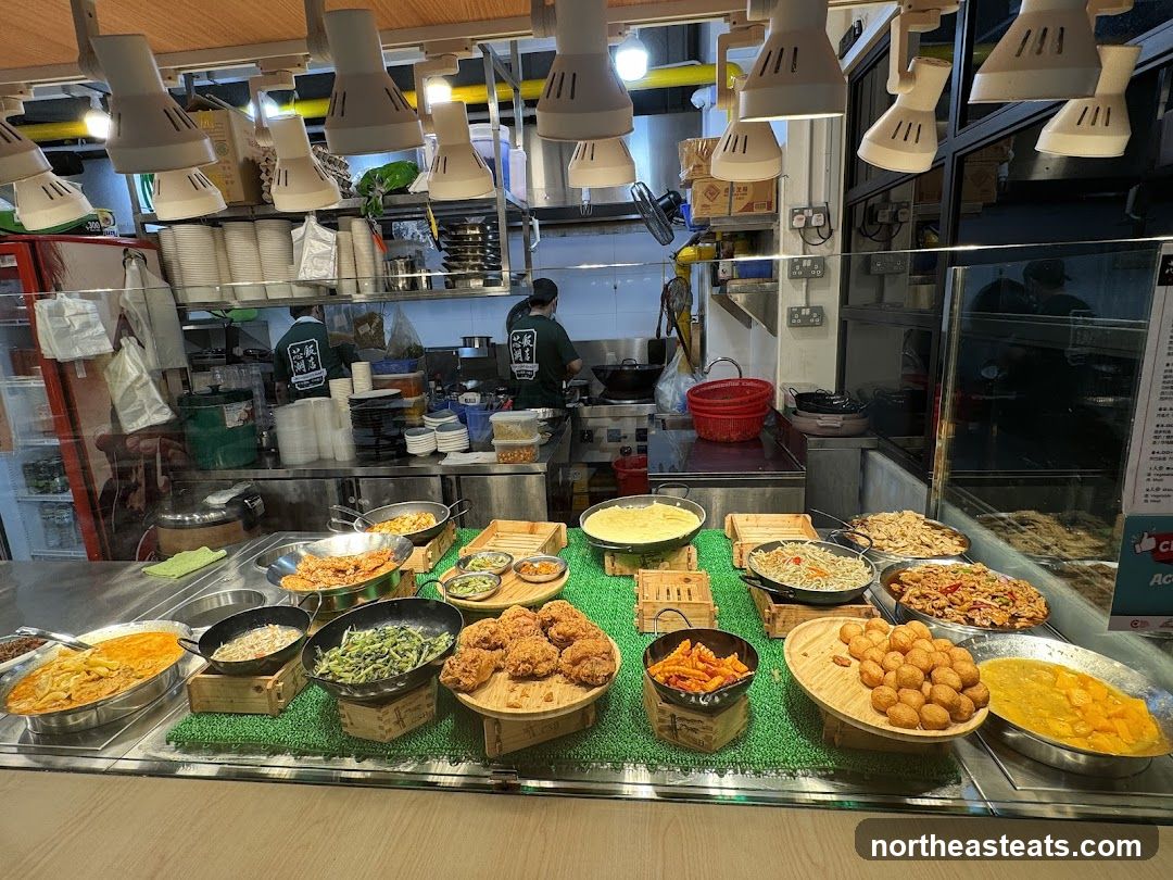Buffet Food Display