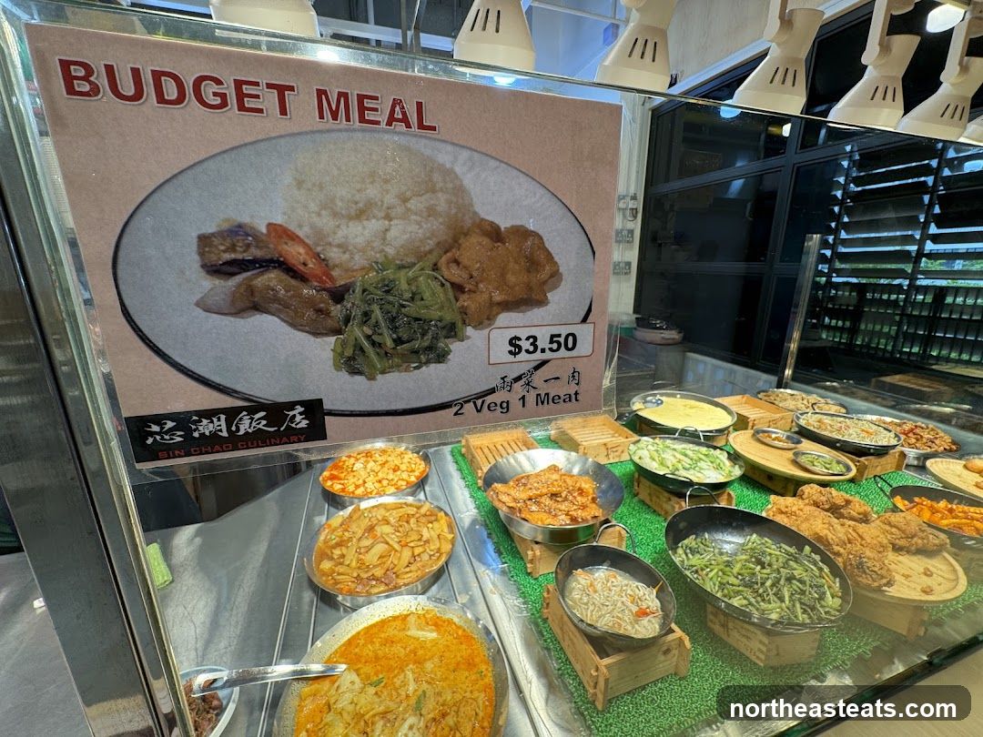 Budget Meal Display