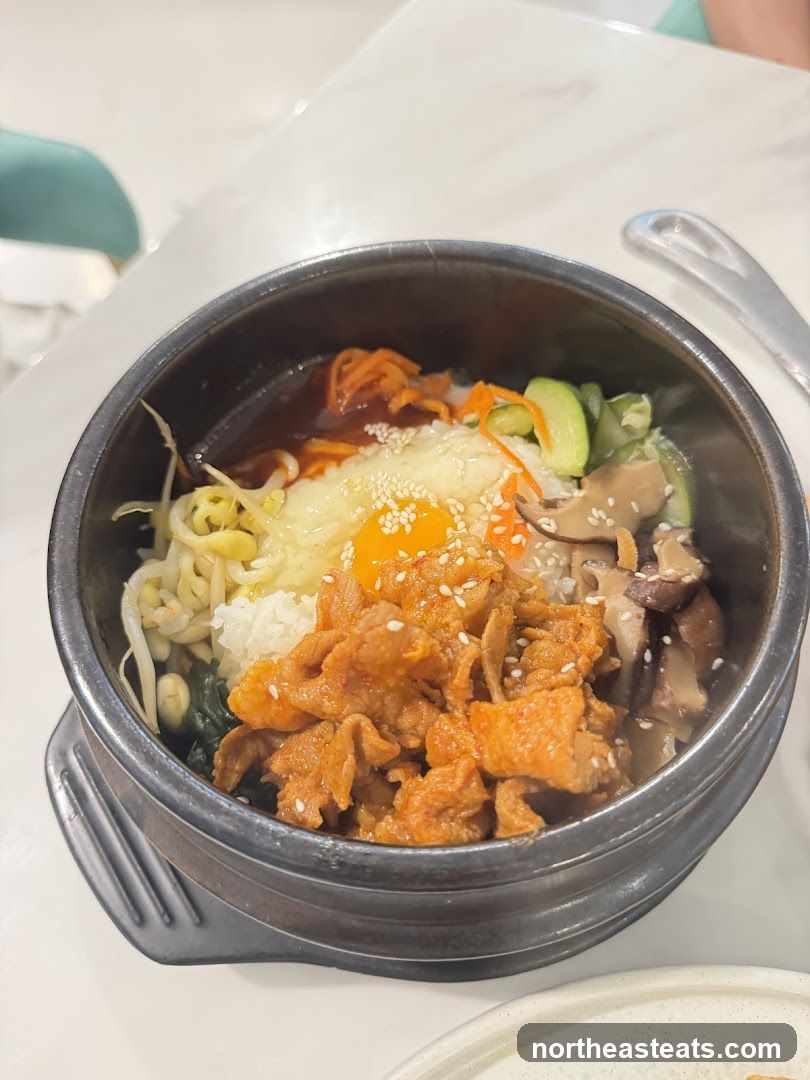 Bibimbap in a Stone Bowl
