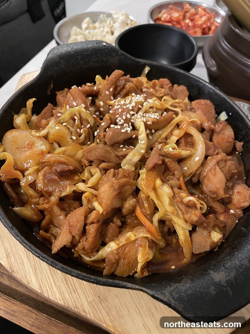 Spicy Stir-Fried Chicken with Cabbage
