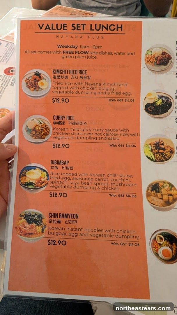 VALUE SET LUNCH NAYANA PLUS
