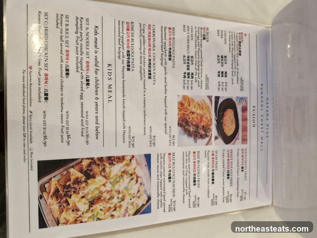 NAYANA PLUS PUNGGOL COAST MALL FUSION