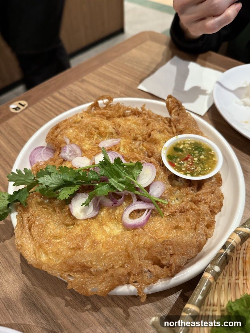 Omelette with Dipping Sauce