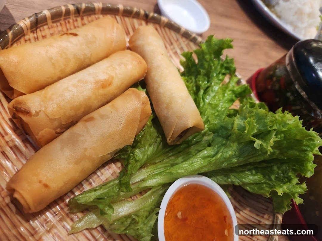 Spring Rolls with Dipping Sauce
