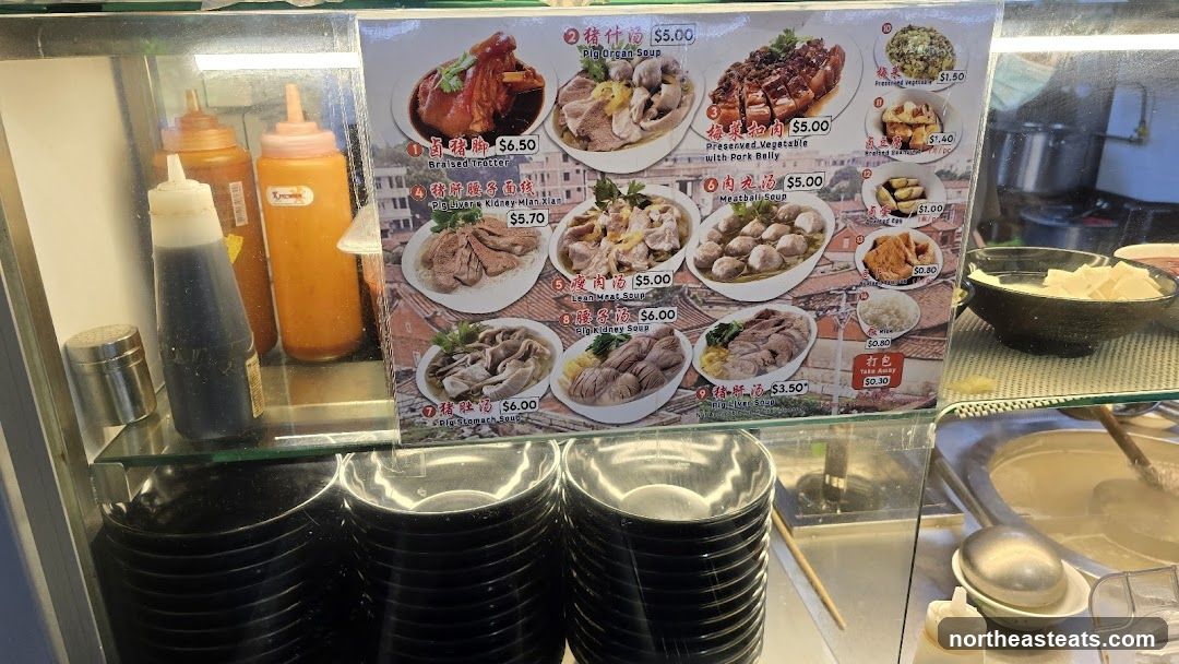 Food Menu Display