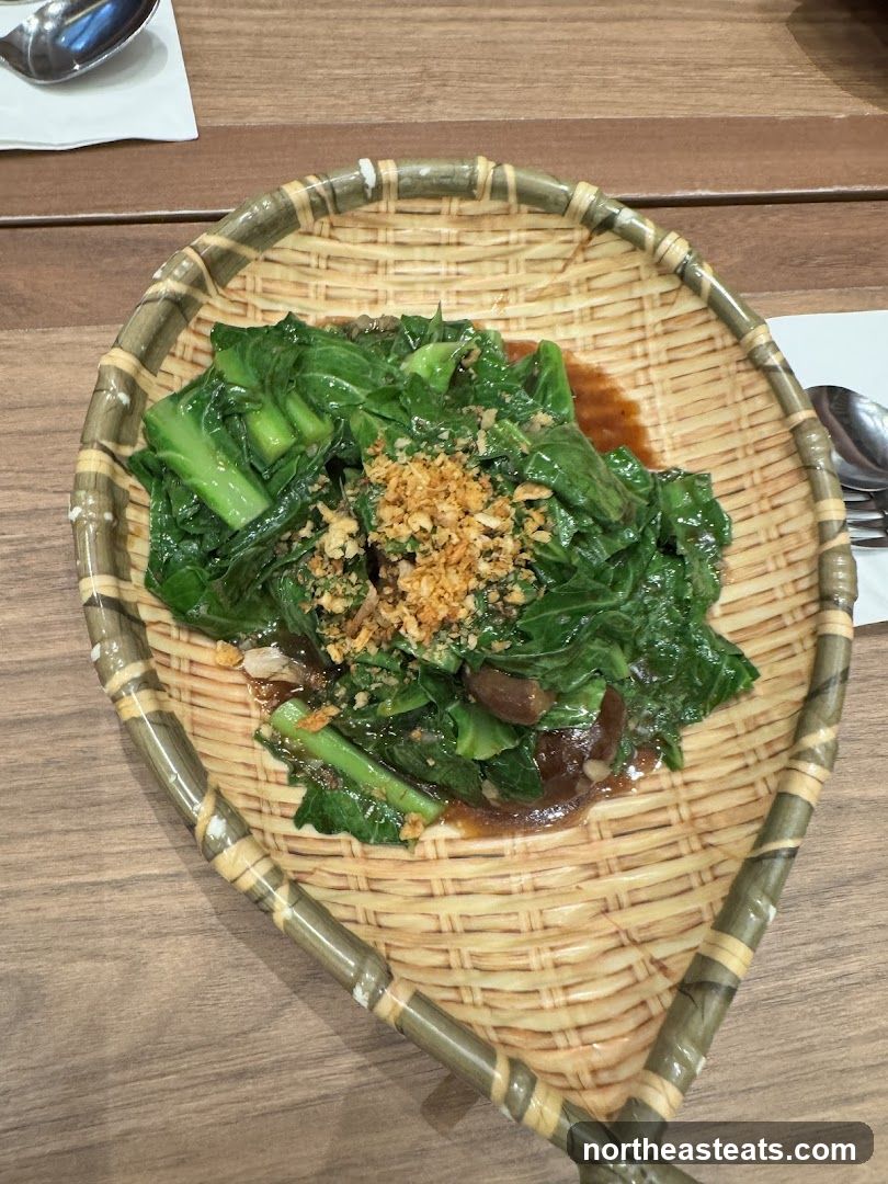 Stir-fried Chinese Broccoli with Garlic