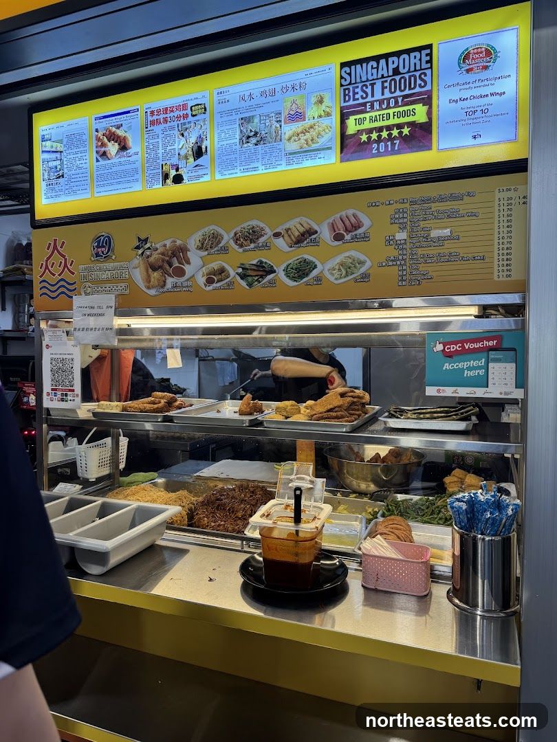 Food Stall Display