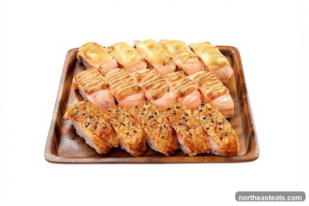 Salmon Sushi Platter