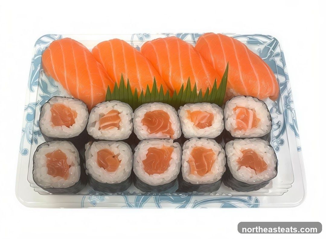 Salmon Sushi Platter