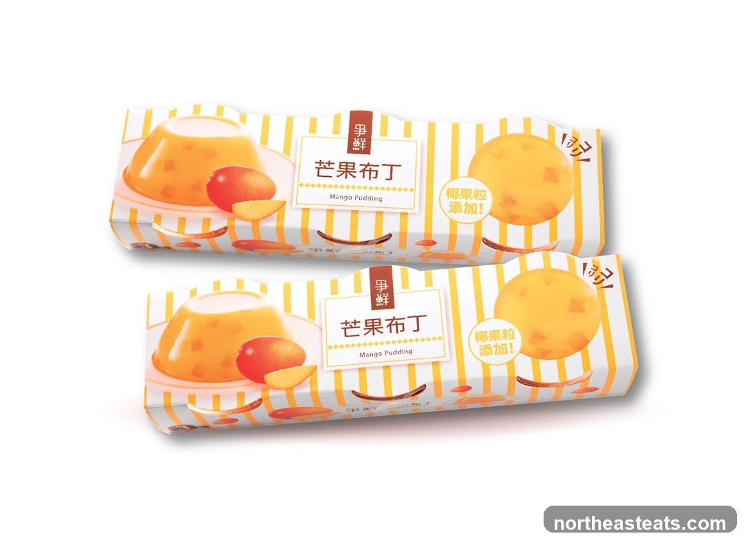 Mango Pudding Packaging