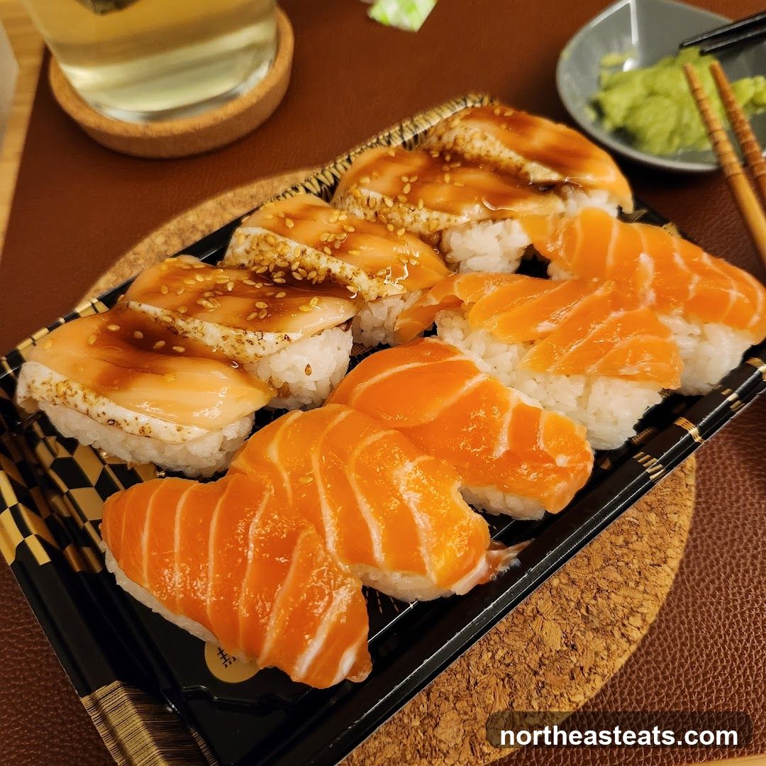 Salmon Nigiri Sushi