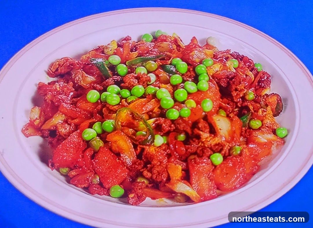 Spicy Stir-fry with Peas
