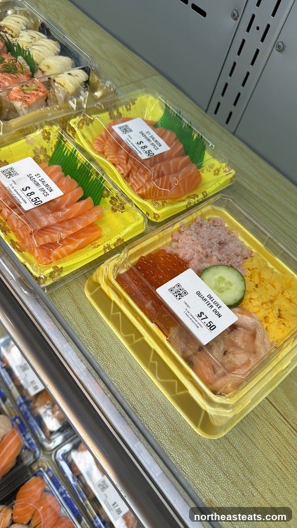 Pre-packaged Sushi and Sashimi