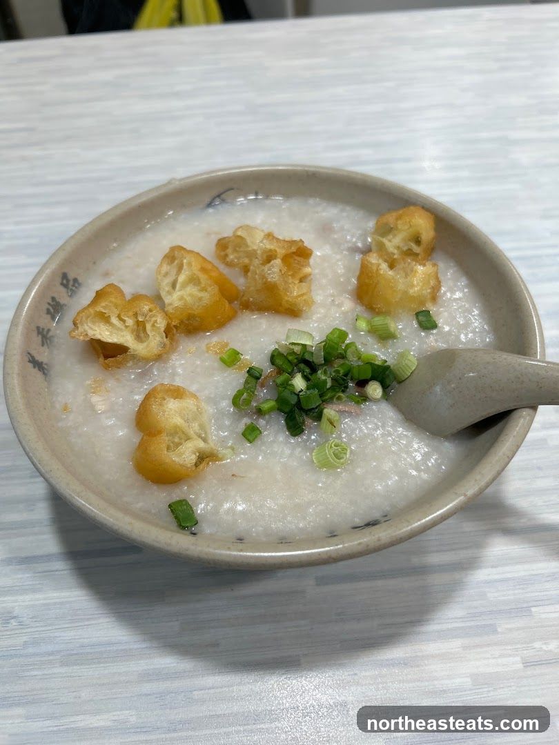 Congee with Fried Dough Sticks