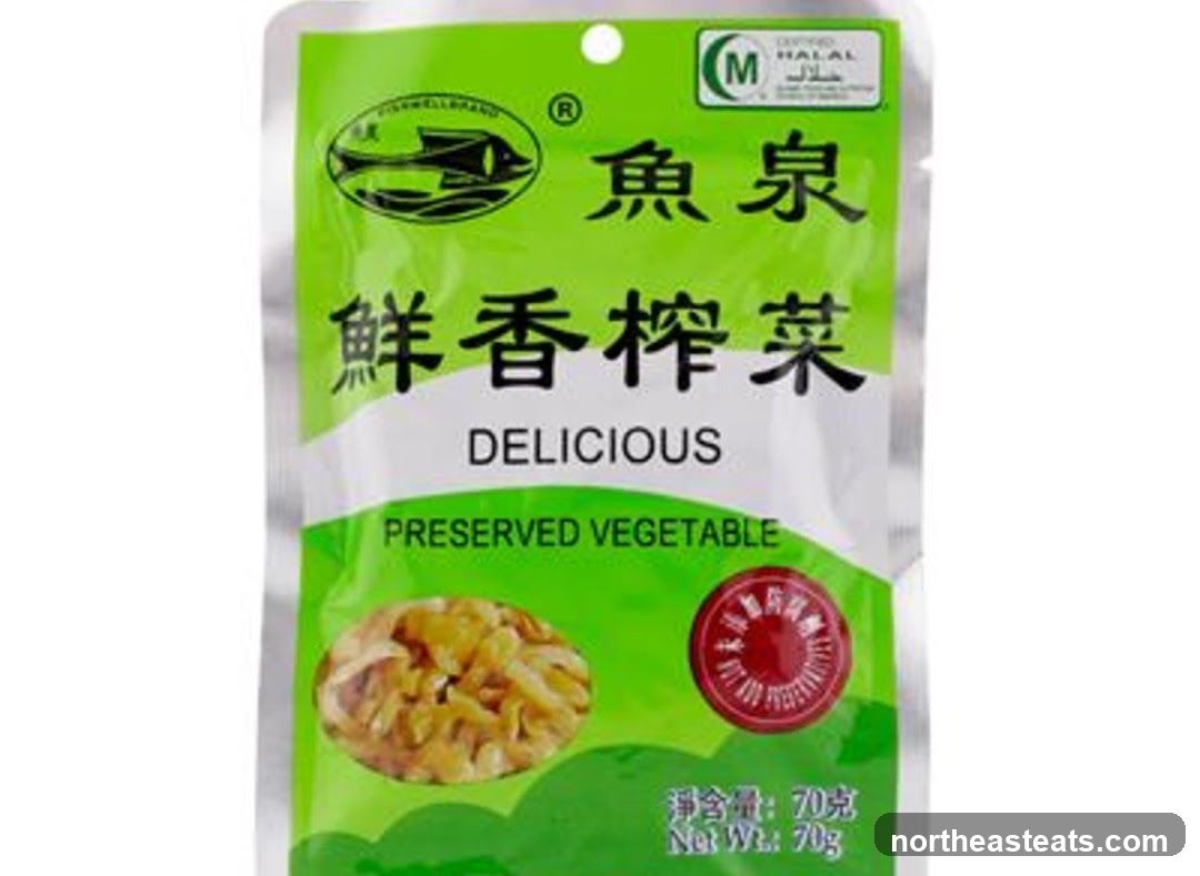 Preserved Vegetable Packaging