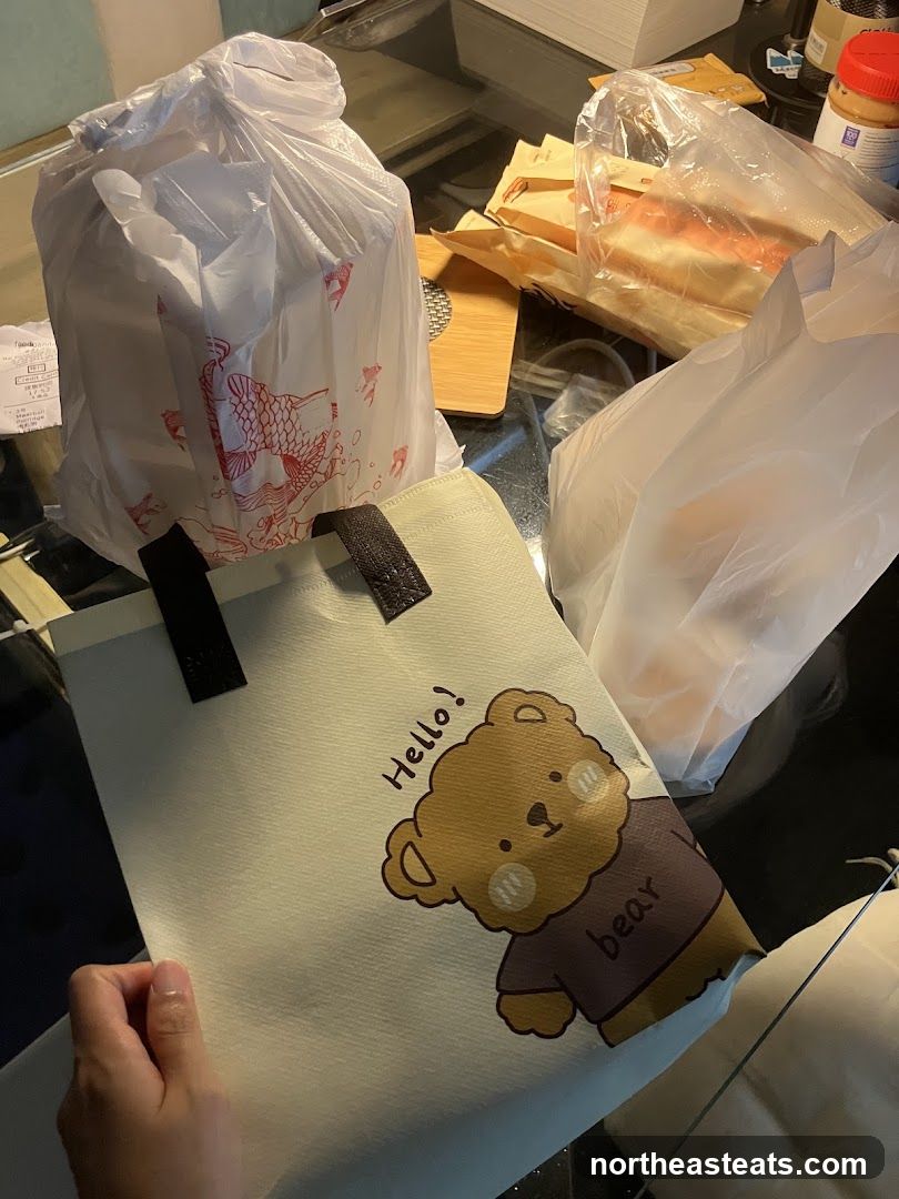 Takeout Bags and Tote Bag
