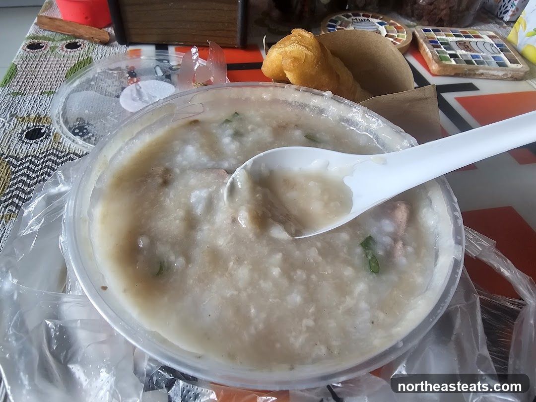 Congee with Spoon