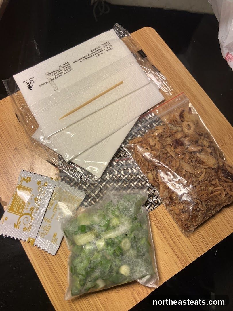 Condiments and Toppings