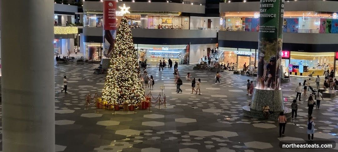 Christmas Tree in a Shopping Mall