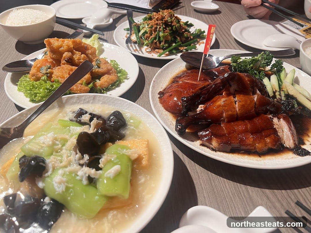 Chinese Food Spread