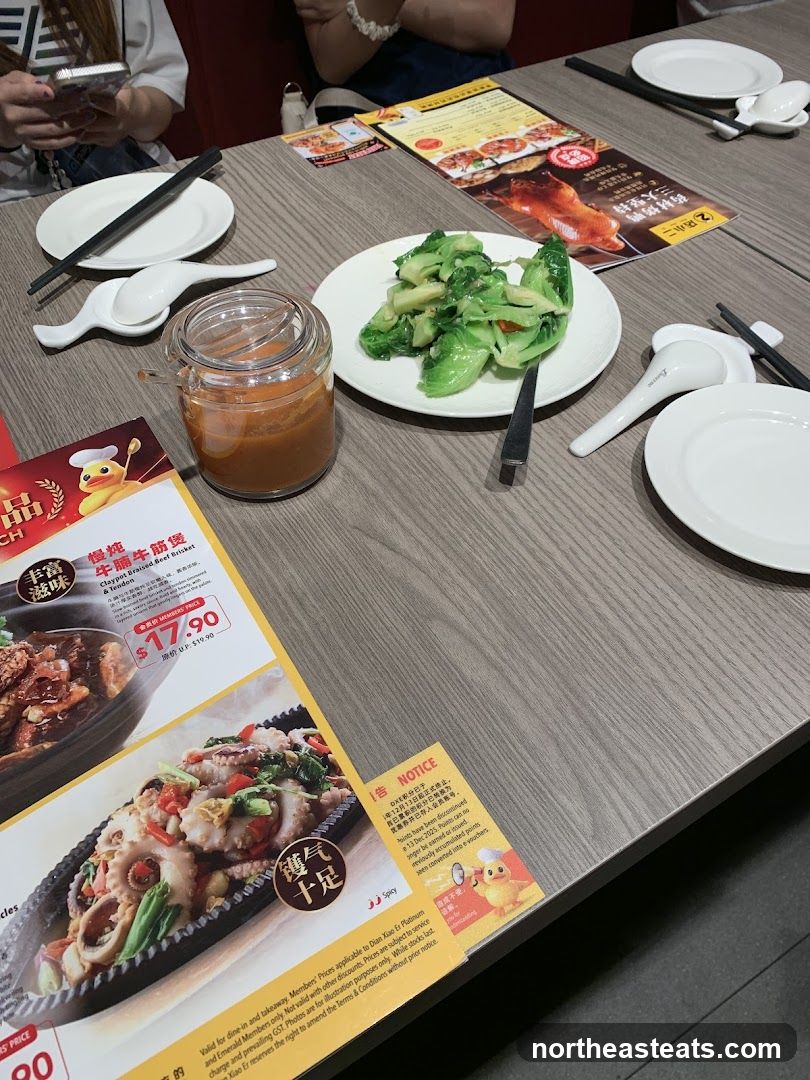 Dian Xiao Er Menu
