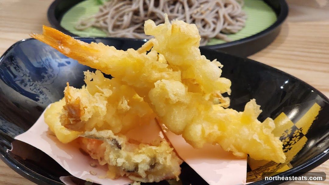 Shrimp Tempura and Soba Noodles