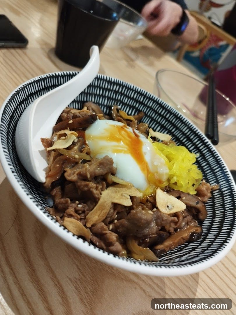 Beef and Egg Rice Bowl