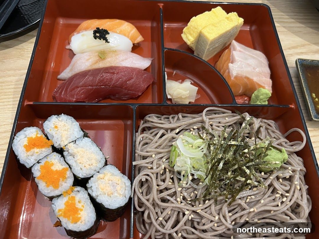 Sushi and Soba Bento Box
