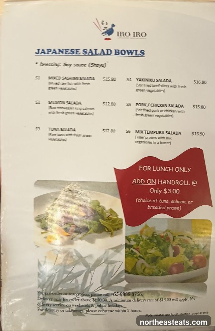 JAPANESE SALAD BOWLS