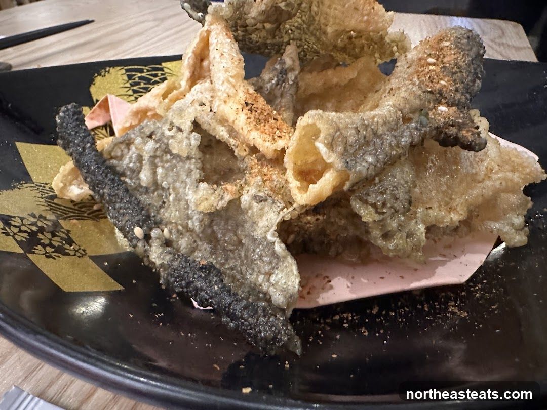 Crispy Fried Fish Skin