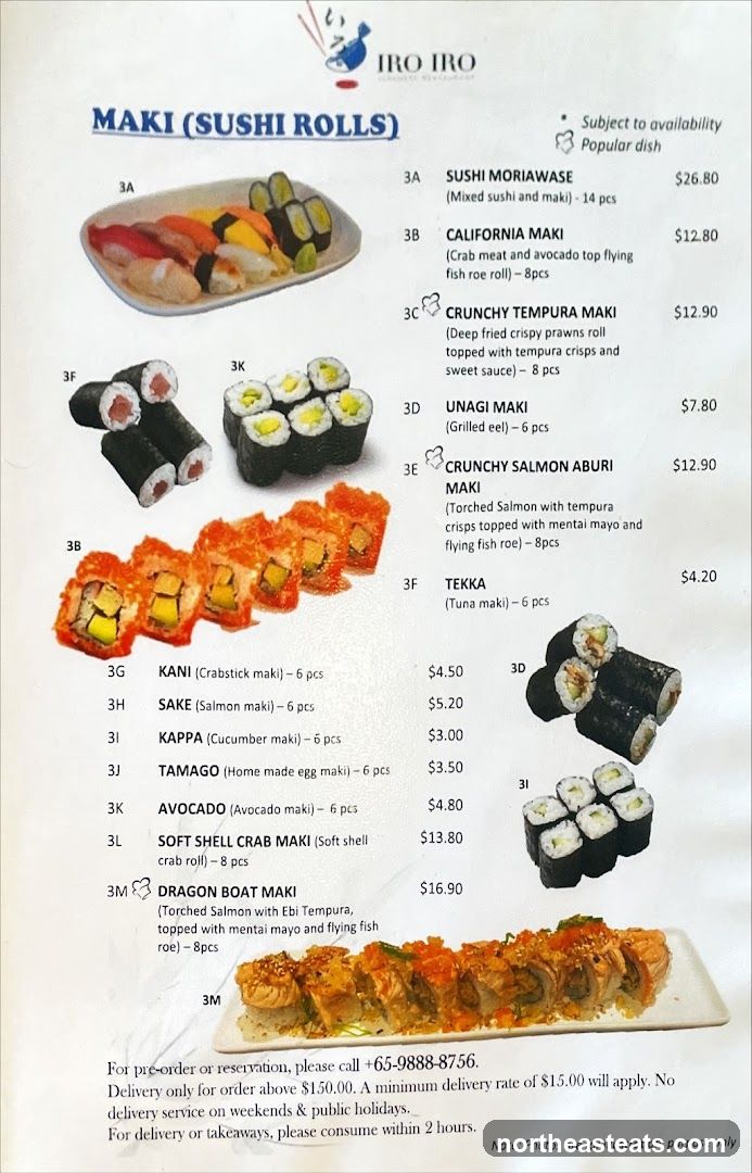 MAKI (SUSHI ROLLS)